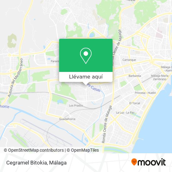 Mapa Cegramel Bitokia