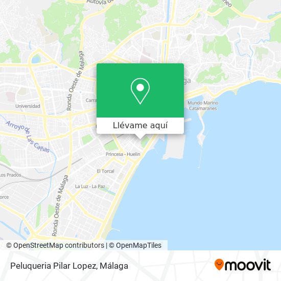 Mapa Peluqueria Pilar Lopez