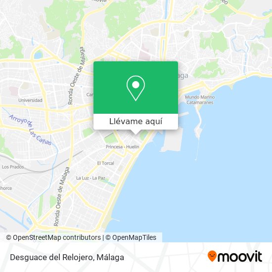 Mapa Desguace del Relojero