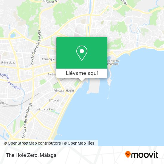Mapa The Hole Zero