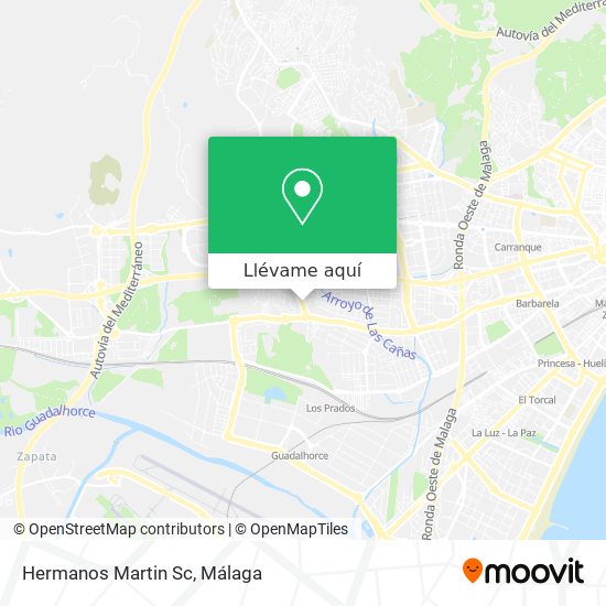 Mapa Hermanos Martin Sc