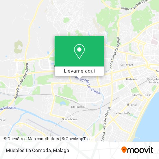 Mapa Muebles La Comoda