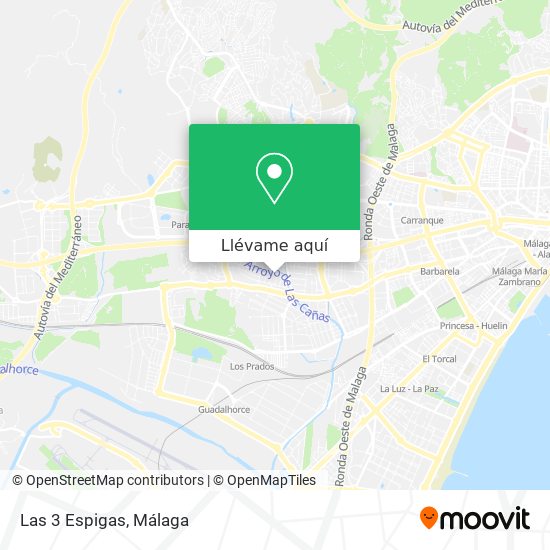 Mapa Las 3 Espigas