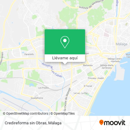 Mapa Credireforma sin Obras