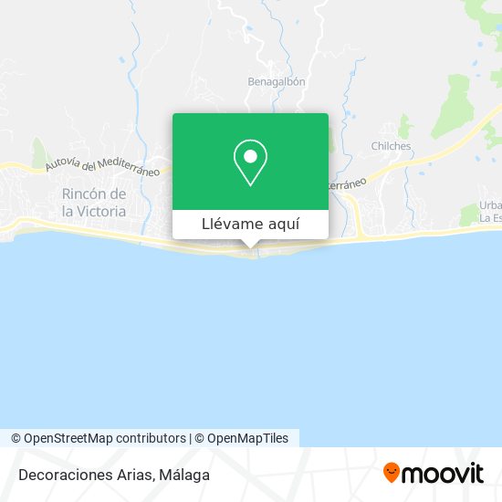 Mapa Decoraciones Arias