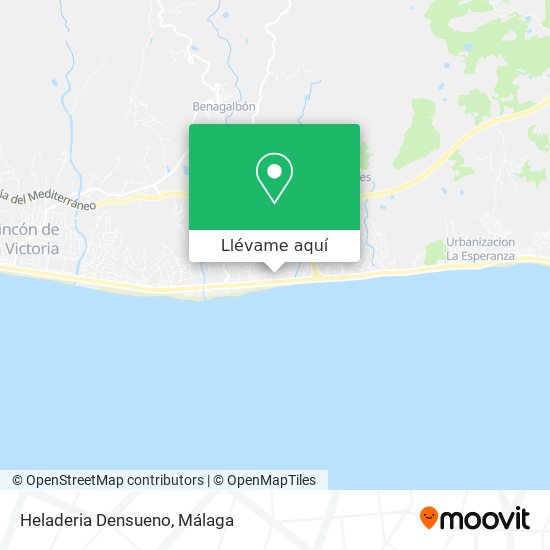 Mapa Heladeria Densueno