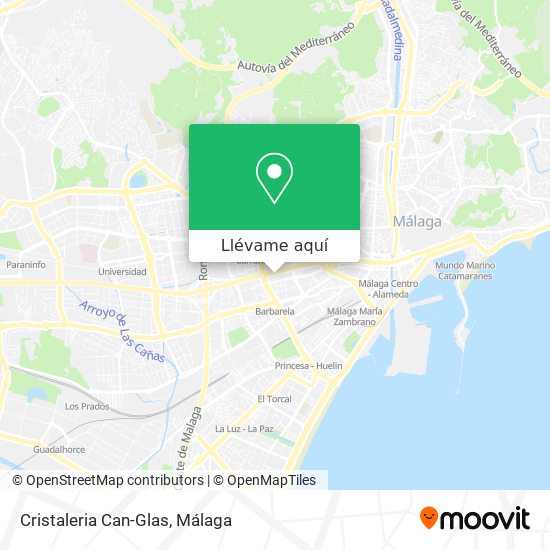 Mapa Cristaleria Can-Glas