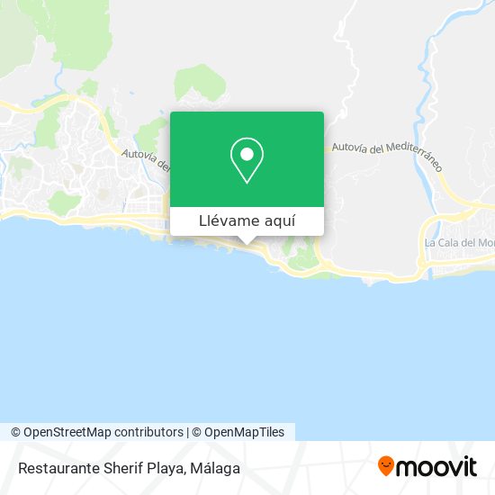 Mapa Restaurante Sherif Playa