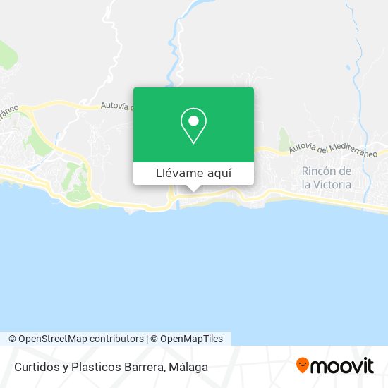 Mapa Curtidos y Plasticos Barrera