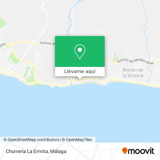Mapa Churreria La Ermita