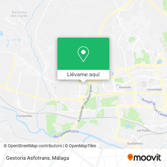 Mapa Gestoria Asfotrans