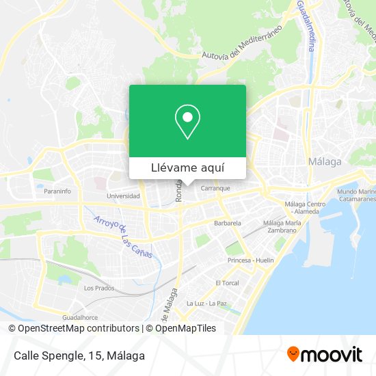 Mapa Calle Spengle, 15