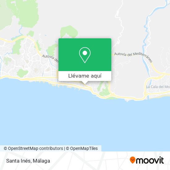 Mapa Santa Inés