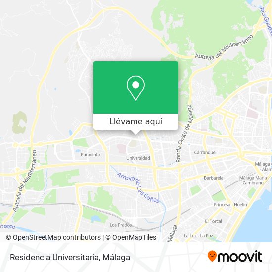 Mapa Residencia Universitaria
