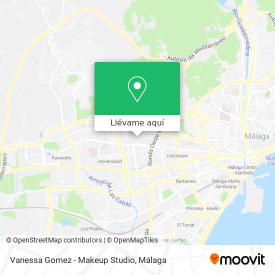 Mapa Vanessa Gomez - Makeup Studio