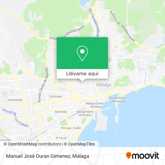 Mapa Manuel José Duran Gimenez