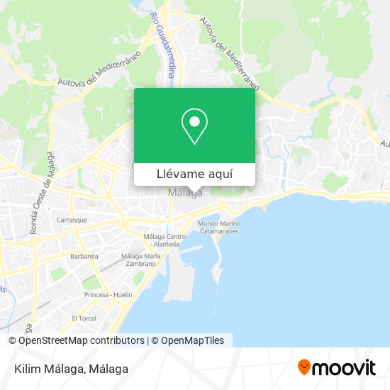 Mapa Kilim Málaga