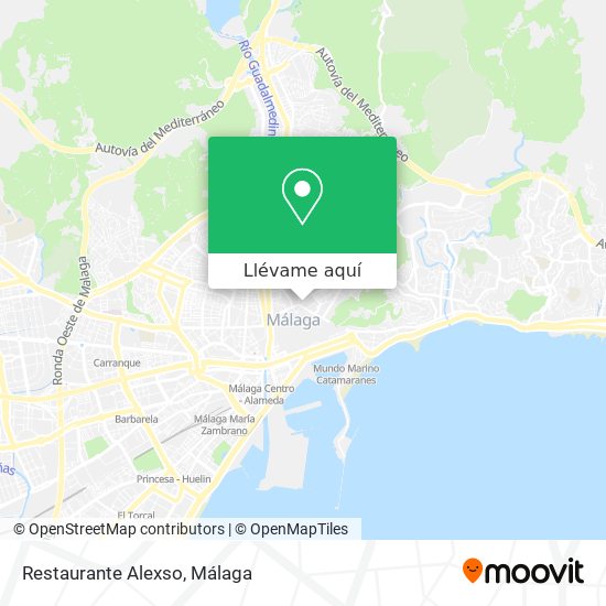 Mapa Restaurante Alexso