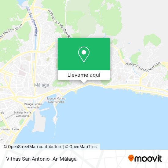 Mapa Vithas San Antonio- Ar