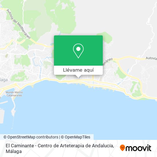 Mapa El Caminante - Centro de Arteterapia de Andalucía