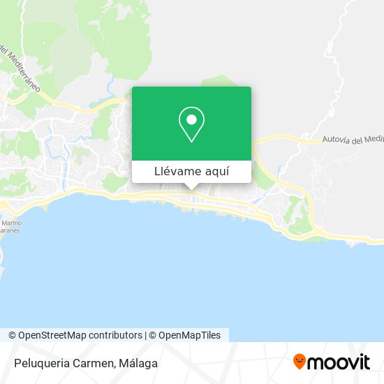 Mapa Peluqueria Carmen