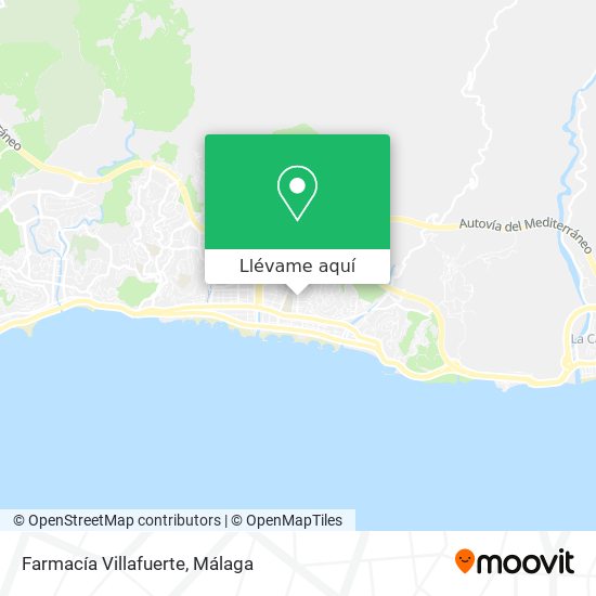 Mapa Farmacía Villafuerte