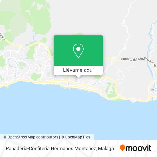 Mapa Panaderia-Confiteria Hermanos Montañez