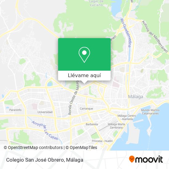 Mapa Colegio San José Obrero