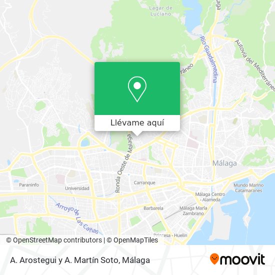 Mapa A. Arostegui y A. Martín Soto
