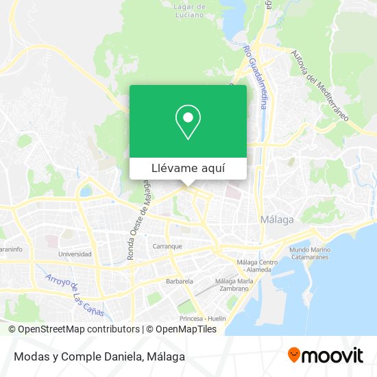 Mapa Modas y Comple Daniela