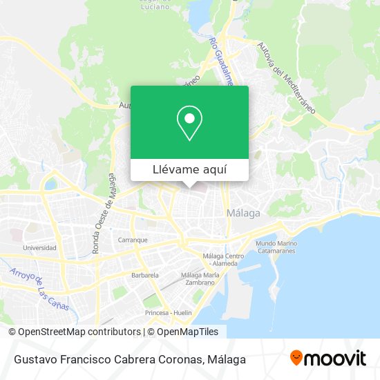 Mapa Gustavo Francisco Cabrera Coronas