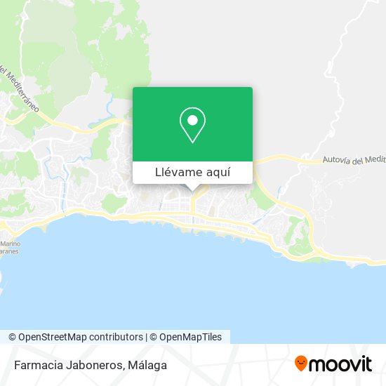 Mapa Farmacia Jaboneros