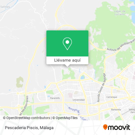 Mapa Pescaderia Piscis