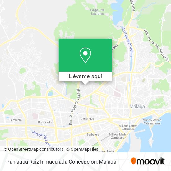 Mapa Paniagua Ruiz Inmaculada Concepcion