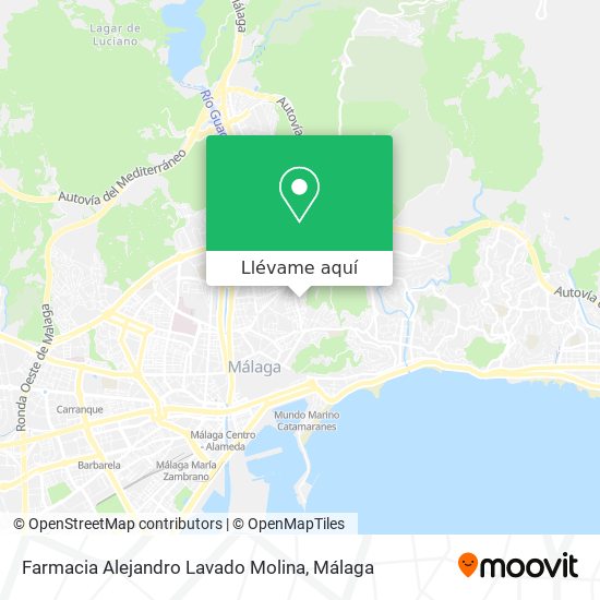 Mapa Farmacia Alejandro Lavado Molina