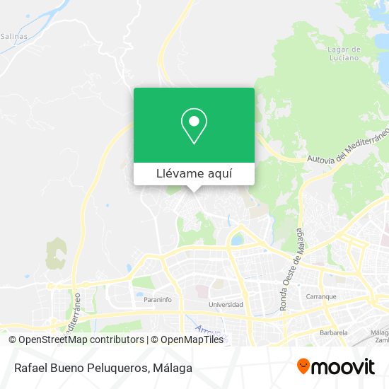 Mapa Rafael Bueno Peluqueros