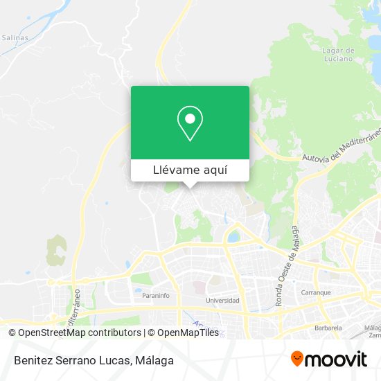 Mapa Benitez Serrano Lucas