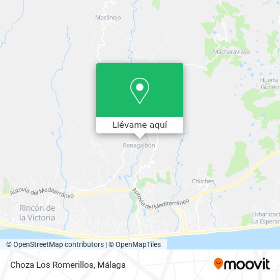 Mapa Choza Los Romerillos