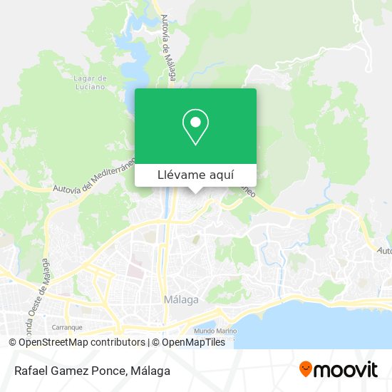 Mapa Rafael Gamez Ponce