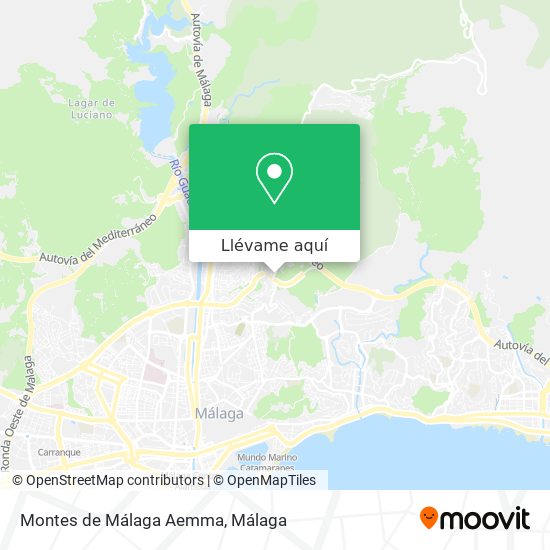 Mapa Montes de Málaga Aemma