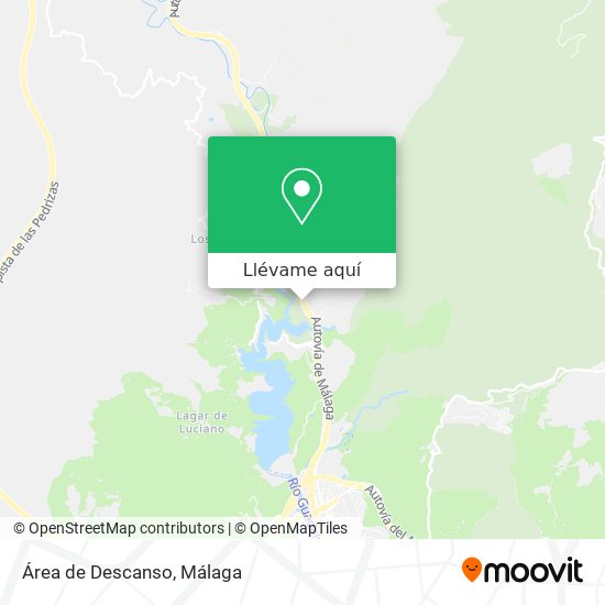 Mapa Área de Descanso