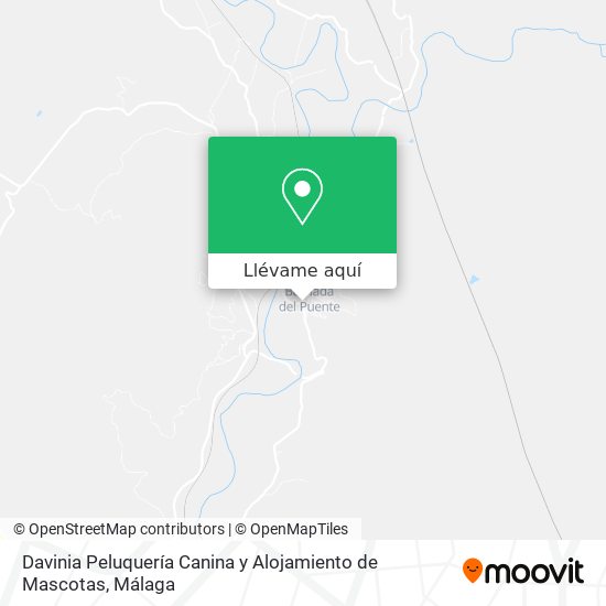 Mapa Davinia Peluquería Canina y Alojamiento de Mascotas