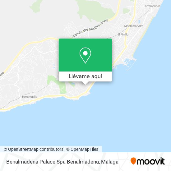 Mapa Benalmadena Palace Spa Benalmádena