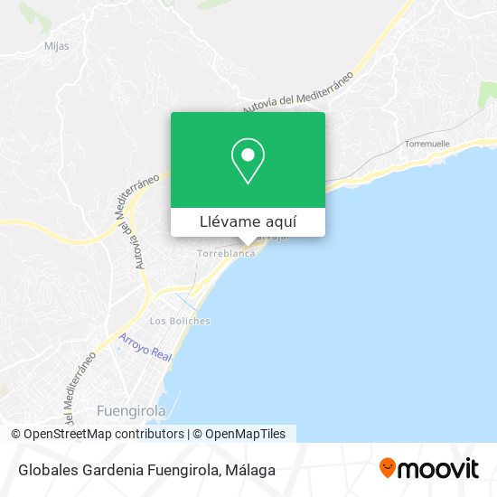 Mapa Globales Gardenia Fuengirola