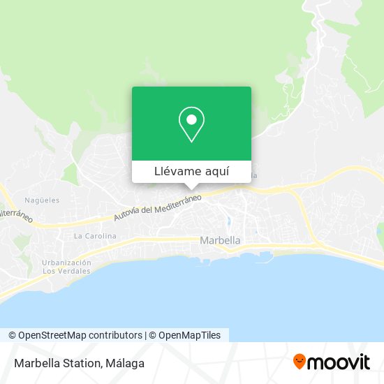 Mapa Marbella Station