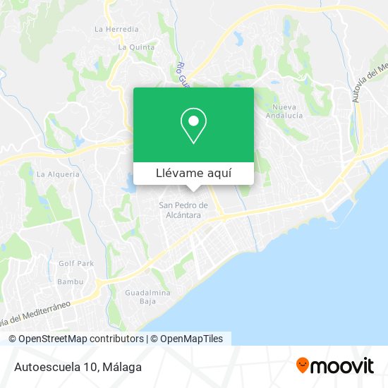 Mapa Autoescuela 10