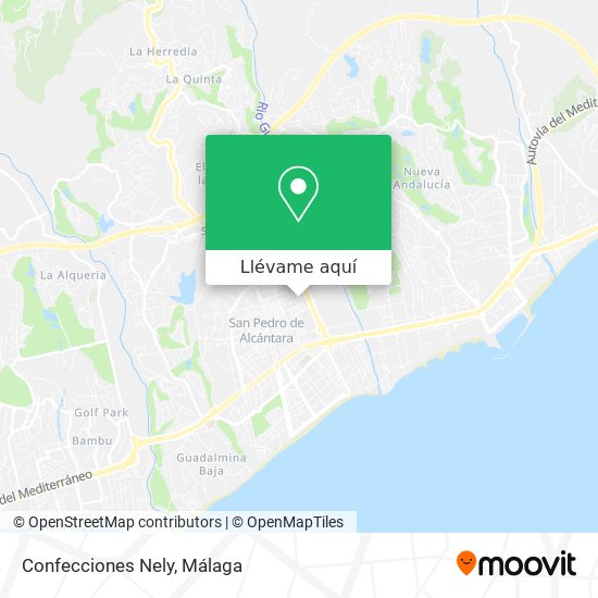 Mapa Confecciones Nely