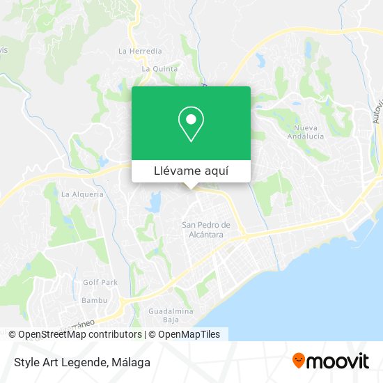 Mapa Style Art Legende