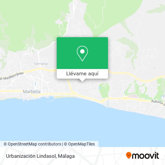 Mapa Urbanización Lindasol