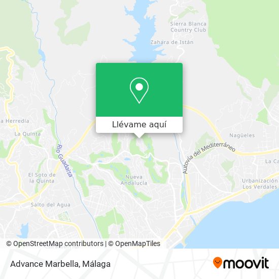 Mapa Advance Marbella